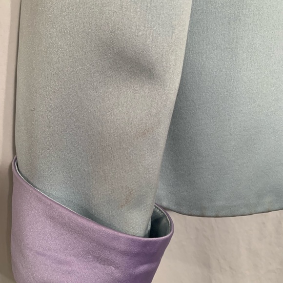 WOMENS SIZE 14 3 RHINESTONE BUTTON FRONT JACKET NAHDREE BY VICTOR COSTA - Picture 5 of 6